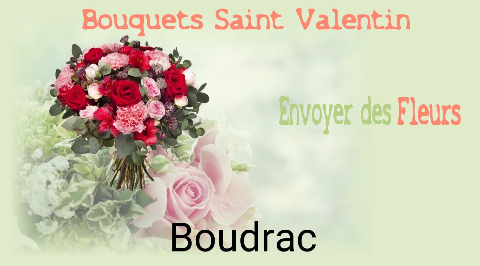 Roses de Saint-Valentin livrées à Boudrac