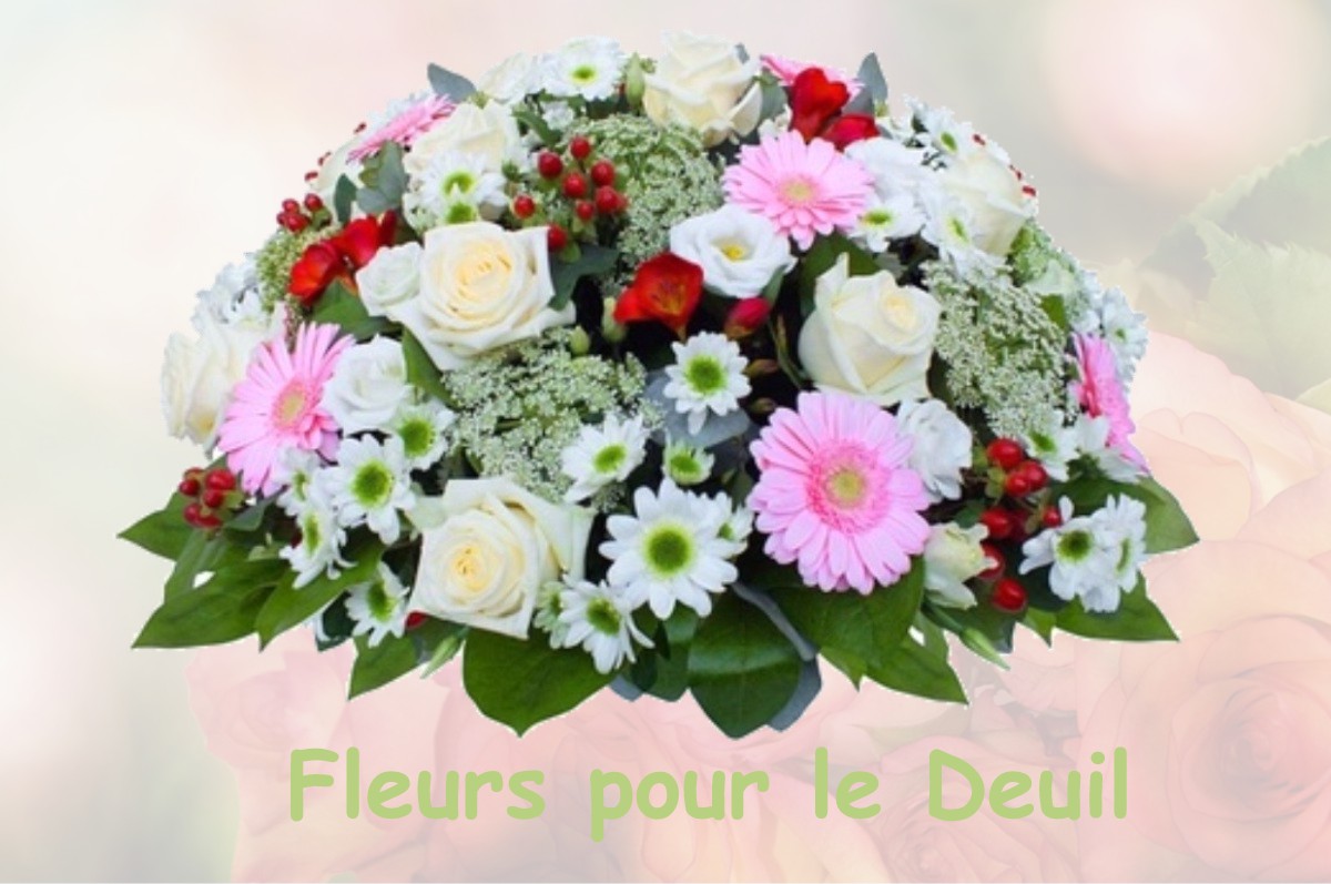 fleurs deuil BOUDRAC